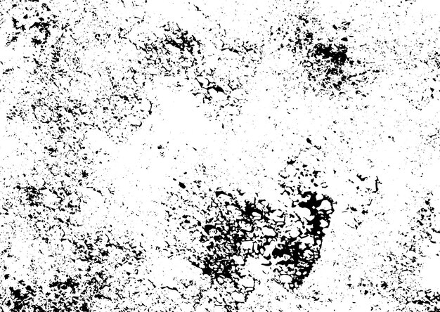 Textura vectorial de grunge rústico con grano y manchas Fondo de ruido abstracto Superficie desgastada
