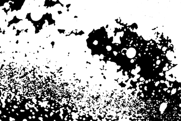 Textura vectorial de grunge rústico con grano y manchas Fondo de ruido abstracto Superficie desgastada