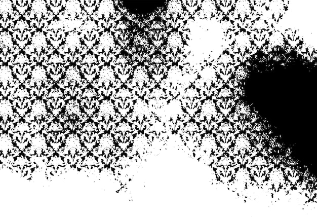 Textura vectorial de grunge rústico con grano y manchas Fondo de ruido abstracto Superficie desgastada