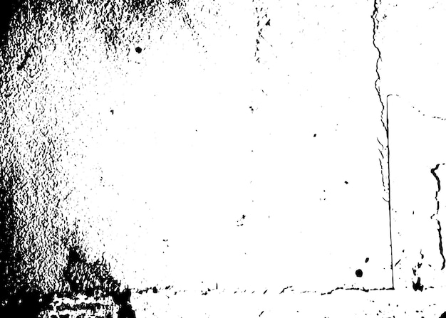 Textura vectorial de grunge rústico con grano y manchas Fondo de ruido abstracto Superficie desgastada