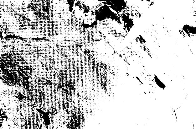 Textura vectorial de grunge rústico con grano y manchas Fondo de ruido abstracto Superficie desgastada