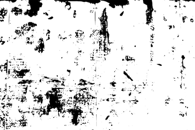 Textura vectorial de grunge rústico con grano y manchas Fondo de ruido abstracto Superficie desgastada