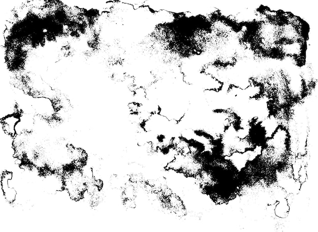 Textura vectorial de grunge rústico con grano y manchas Fondo de ruido abstracto Superficie desgastada