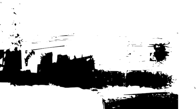 Textura vectorial de grunge rústico con grano y manchas Fondo de ruido abstracto Superficie desgastada