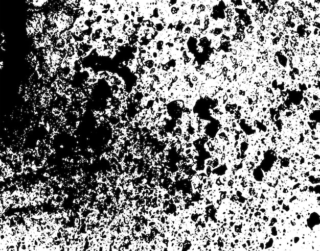 Textura vectorial de grunge rústico con grano y manchas Fondo de ruido abstracto Superficie desgastada