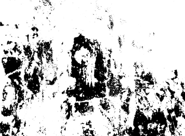 Textura vectorial de grunge rústico con grano y manchas Fondo de ruido abstracto Superficie desgastada
