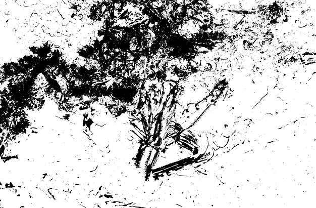 Textura vectorial de grunge rústico con grano y manchas Fondo de ruido abstracto Superficie desgastada