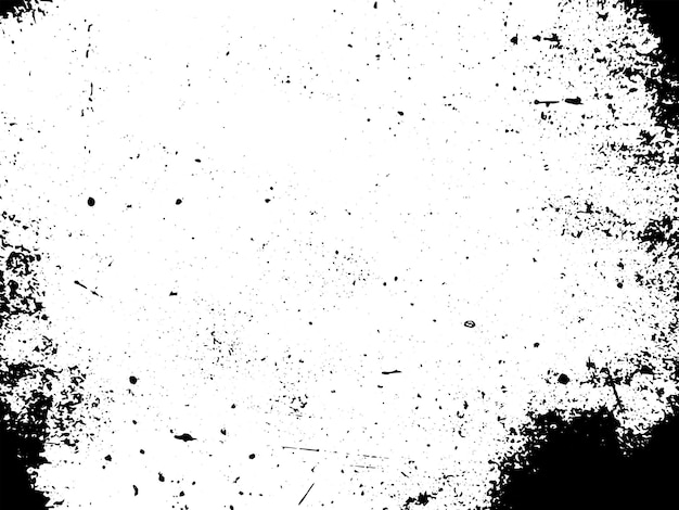 Textura vectorial de grunge rústico con grano y manchas Fondo de ruido abstracto Superficie desgastada