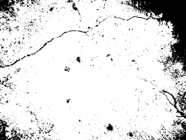 Textura vectorial de grunge rústico con grano y manchas Fondo de ruido abstracto Superficie desgastada