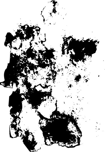 Textura vectorial de grunge rústico con grano y manchas Fondo de ruido abstracto Superficie desgastada