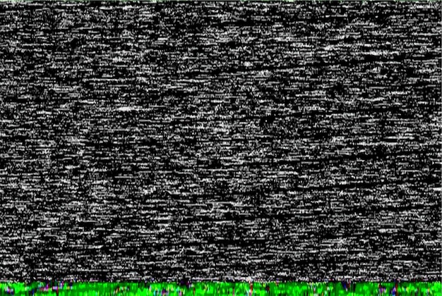 Textura vectorial de ruido estático de la TV Ruido de la televisión Abstracto Glitch en escala de gris Decoración moderna