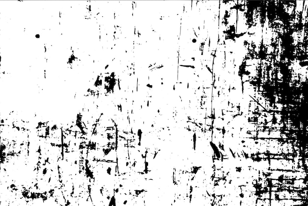 Textura vectorial rústica agrietada con muchas grietas y arañazos Fondo abstracto Superficie rota y dañada Fondo envejecido Ilustración gráfica vectorial con EPS10 blanco transparente