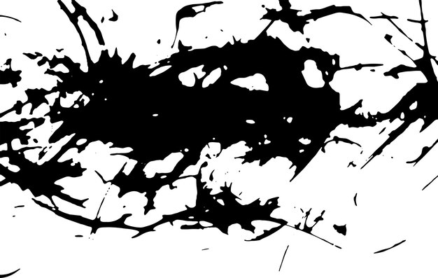 Textura vectorial rústica agrietada con muchas grietas y arañazos Fondo abstracto Superficie rota y dañada Fondo envejecido Ilustración gráfica vectorial con EPS10 blanco transparente
