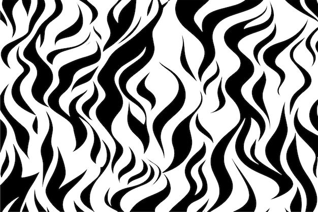 textura vectorial trazada en negro sobre fondo blanco superposición monocromática textura grunge en blanco y negro