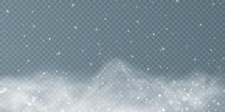 Vector textura vectorial viento frío de invierno. efecto de nieve fría de navidad. vector png