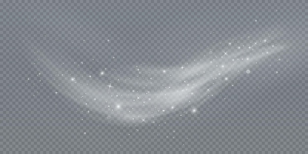 Textura de viento de invierno frío Vector de vacaciones ventisca Efecto de Navidad de una ventisca fría Vector PNG