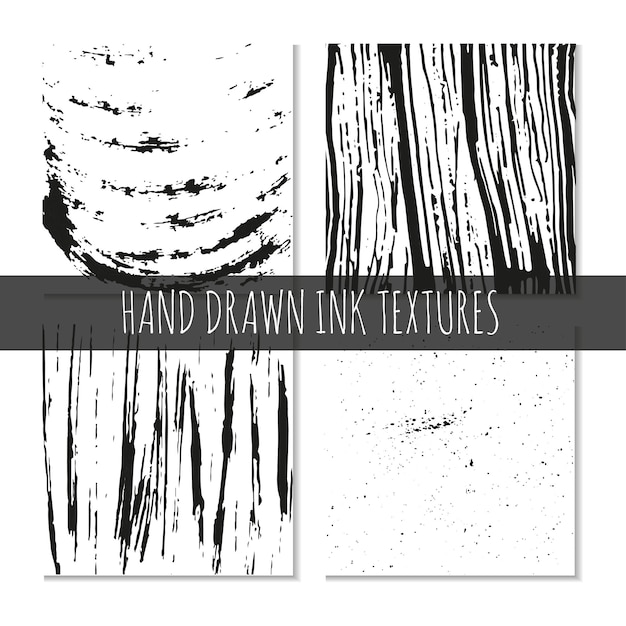 Texturas dibujadas a mano de tinta. puede usarse para papel tapiz, fondo de página web, álbumes de recortes, decoraciones para fiestas, diseños de camisetas, tarjetas, impresiones, postales, carteles, invitaciones, empaques, etc.