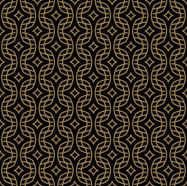 Texturas geométricas de lujo moderno con líneas y patrones sin costuras