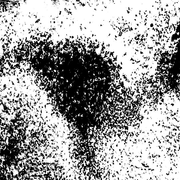 Texturas gruesas. Efecto angustiado. Efecto texturizado vectorial. Fondo abstracto en blanco y negro. Lun