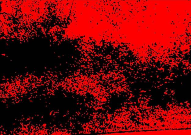 Vector texturas de grunge abstracto fondo de color rojo