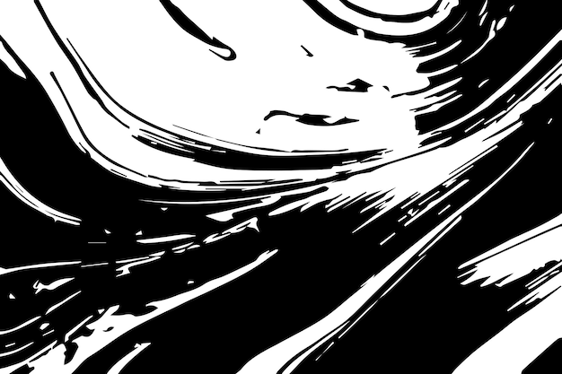 Texturas Grunge en blanco y negro Grunge detalladas texturas negras abstractas Texturas de mármol Arte vectorial