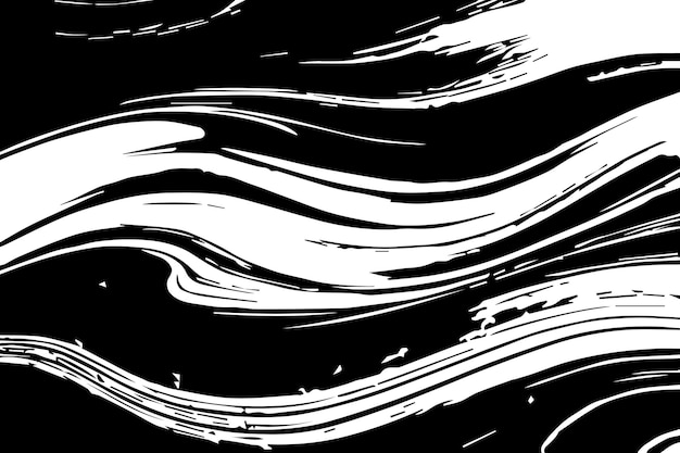 Texturas Grunge en blanco y negro Grunge detalladas texturas negras abstractas Texturas de mármol Arte vectorial