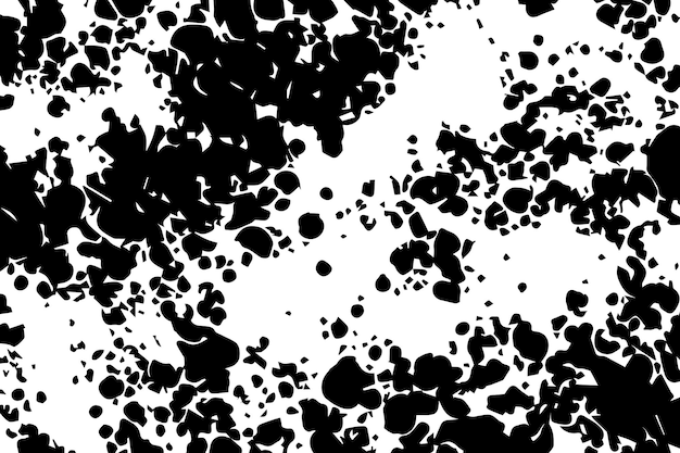 Texturas Grunge en blanco y negro Grunge detalladas texturas negras abstractas Texturas de mármol Arte vectorial