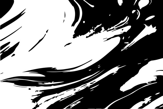 Texturas Grunge en blanco y negro Grunge detalladas texturas negras abstractas Texturas de mármol Arte vectorial