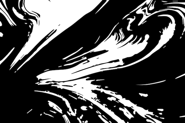 Texturas Grunge en blanco y negro Grunge detalladas texturas negras abstractas Texturas de mármol Arte vectorial