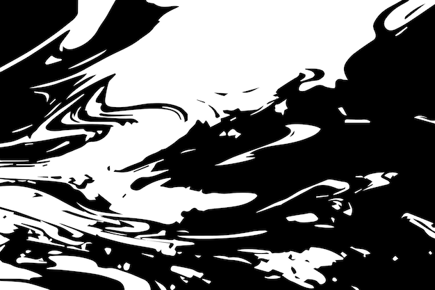 Texturas Grunge en blanco y negro Grunge detalladas texturas negras abstractas Texturas de mármol Arte vectorial