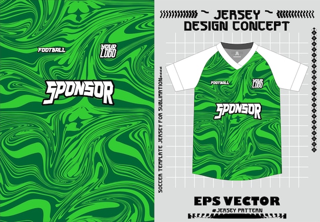 Texturas vectoriales de camisetas de fútbol profesional plantillas de fondo