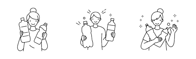 the people drinking water icon which can be used in web designs and mobile applications can be customized in vector format