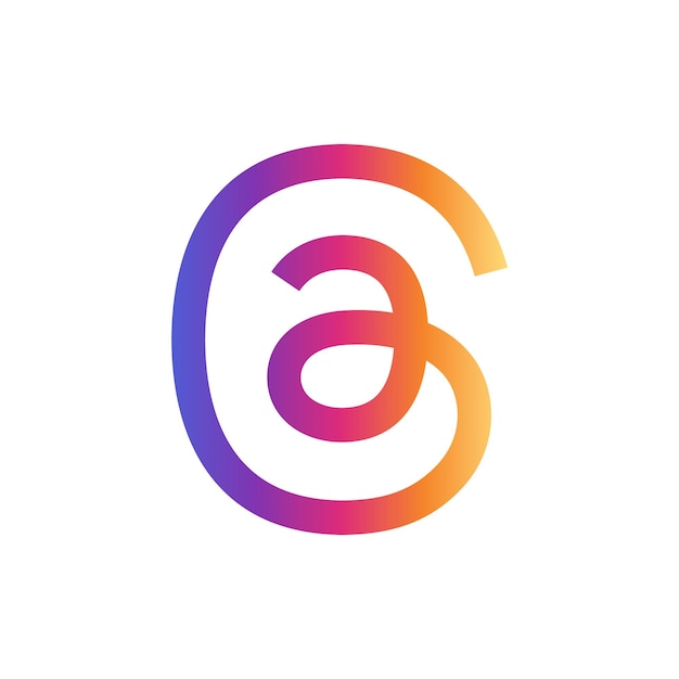 Threads logo vector EPS SVG AI Descarga gratuita Threads aplicación logotipo logotipo de threads instagram meta