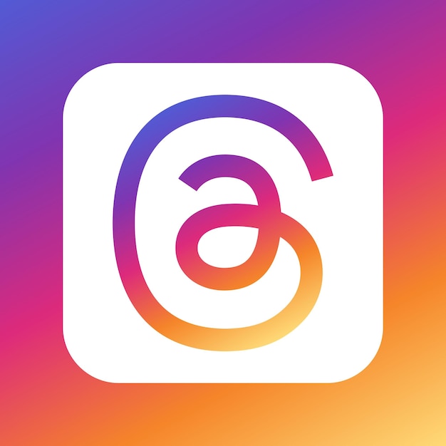 Threads logo vector EPS SVG AI Descarga gratuita Threads aplicación logotipo logotipo de threads instagram meta