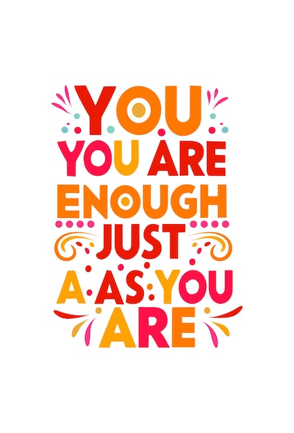 ti mismo tipografía motivacional diseño de camisetas para imprimir