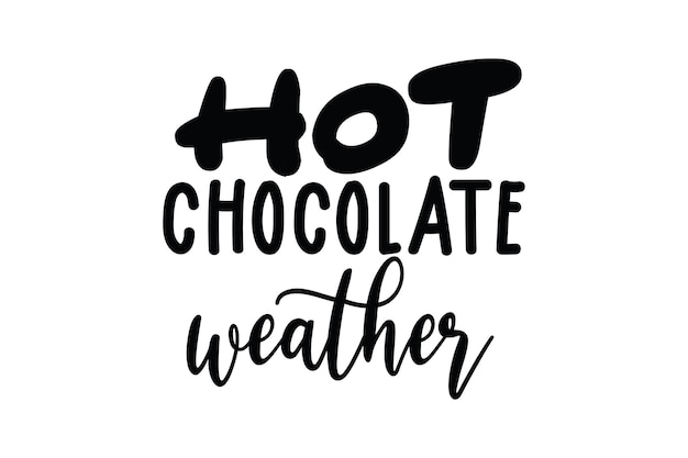 Tiempo de chocolate caliente svg