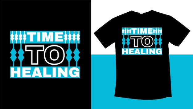 tiempo para curar el mejor y único diseño de camiseta tipográfica