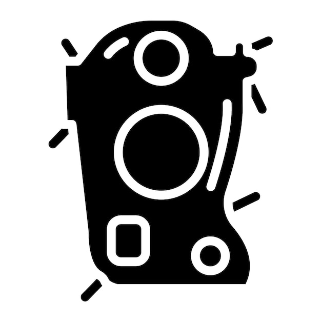 Tiempo de diseño vectorial Estilo del icono de la portada