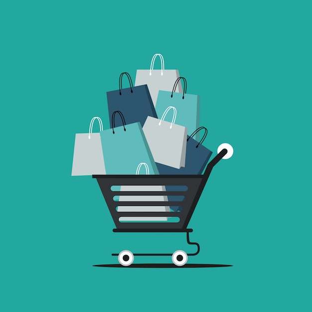 Tienda de bolsas de compras