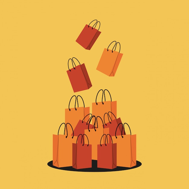 Tienda de bolsas de compras