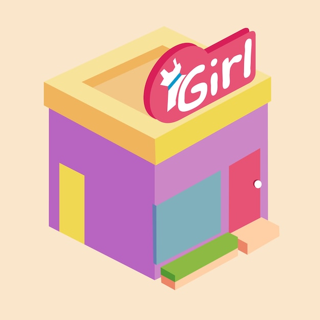 La tienda de chicas.