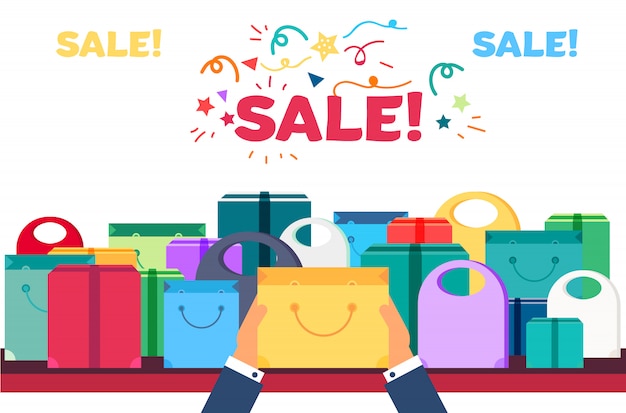 Tienda concepto Banner