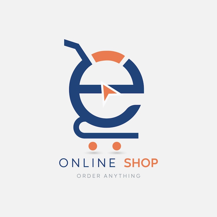 Vector tienda online logo