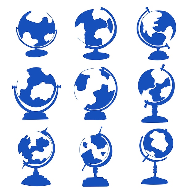 la tierra y el globo