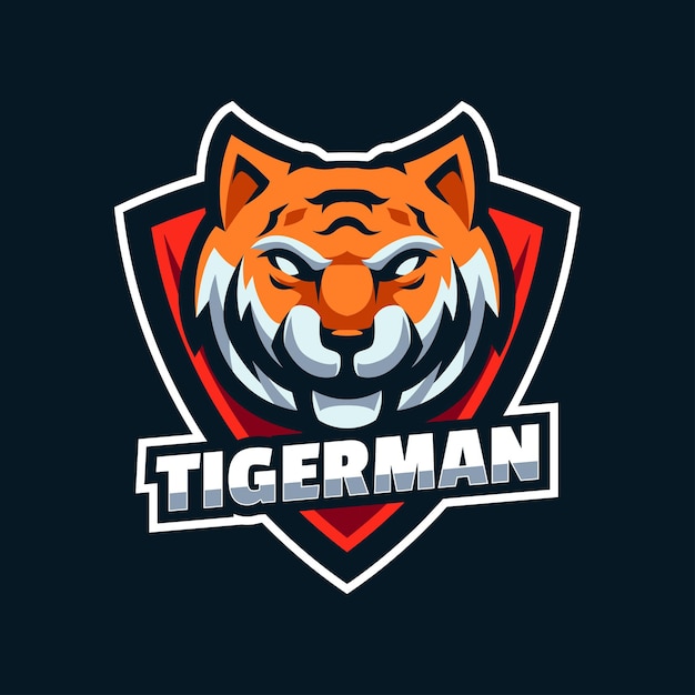 Tiger Logo Mascot diseña vector