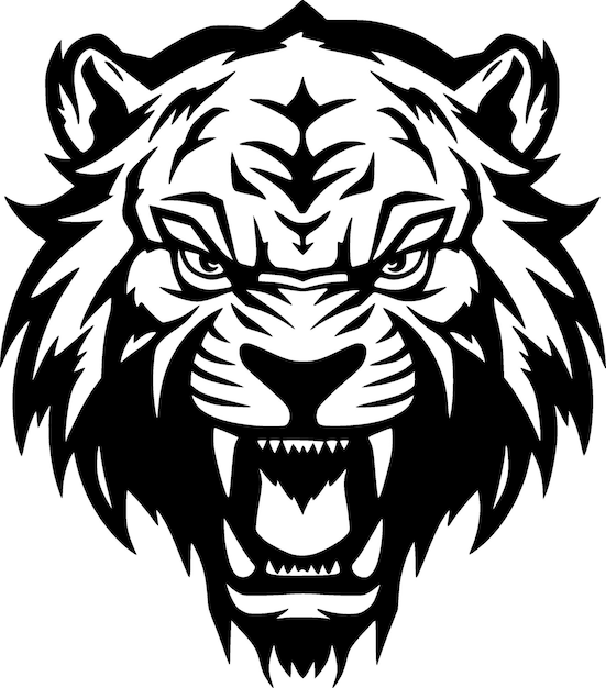 Tiger Logotipo vectorial de alta calidad Ilustración vectorial ideal para el gráfico de camiseta