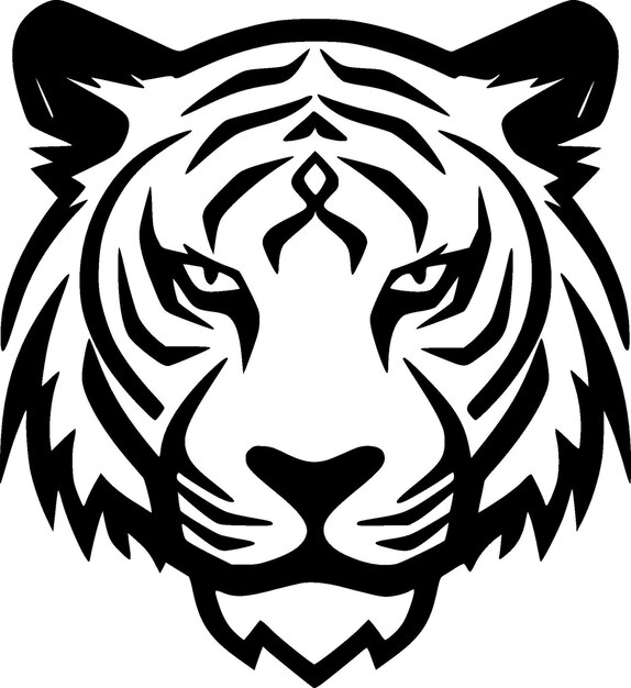 Tiger logotipo vectorial de alta calidad ilustración vectorial ideal para el gráfico de camiseta