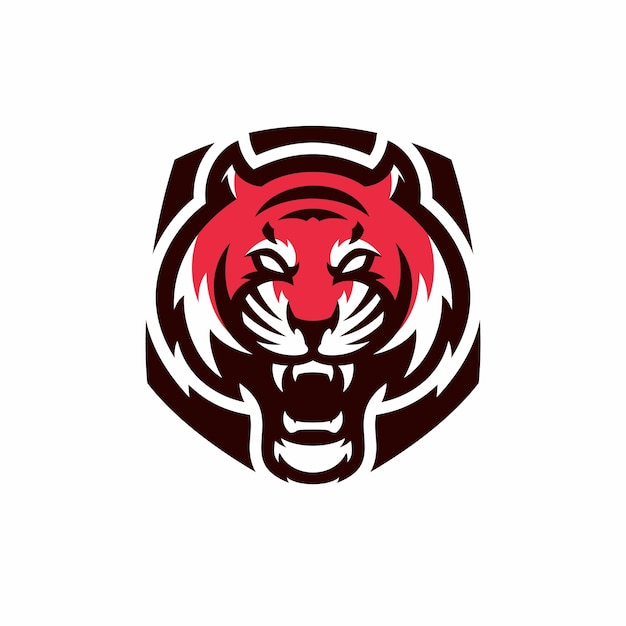 Tigre - vector logo / icono ilustración mascota