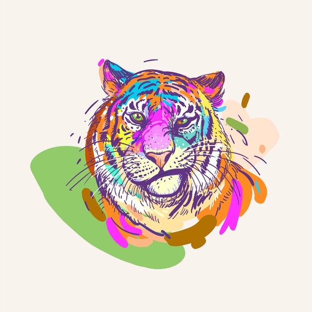 Vector tigre