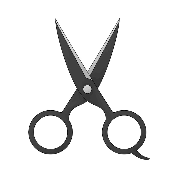 las tijeras de barbería